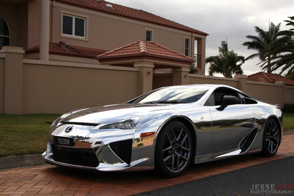 The Lexus LFA. The Lexus LFA.